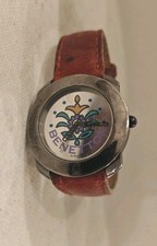Benetton By Bulova Damenuhr Vintage Retro Sammler 