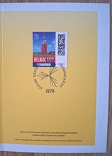 Faltkarte Leuchttürme Leuchtturm Helgoland 2023 Deutsche Post AG