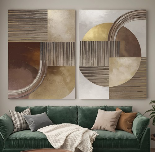 Leinwand bilder set - leinwand,
