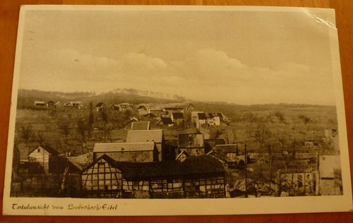 Totalansicht leversbach 1949 - totalansicht,
