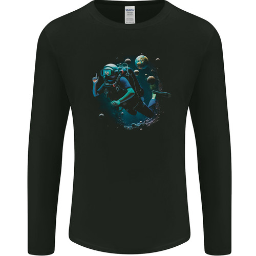 Space scuba diving - diving, astronaut