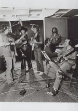 Truck Stop Foto Original Schwarz und Weiß Presse Promotion Circa 1970s