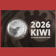 2026 Neuseeland 1 $ Kiwi 1 Oz