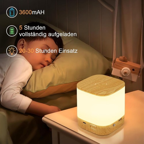 Led nachttischlampe touch - nachttischlampe,