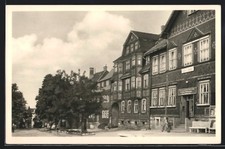 Steinheid, Karl-Marx-Straße mit Gasthaus Kieferle, Ansichtskarte 