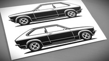 Opel Kadett C City Sticker