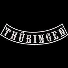 Rücken Aufnäher  THÜRINGEN