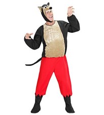 Kostüm böser schwarzer Wolf