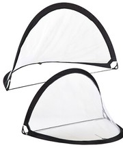 2 x Pop-Up-Tore im Set, 180 cm breit, mit Tragetasche, für Fußball & Teamsport