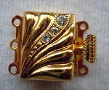 3 x Schmuckverschluß -