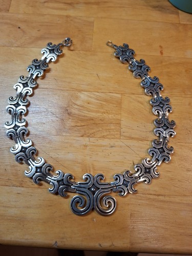 Vintage breites collier - breites,