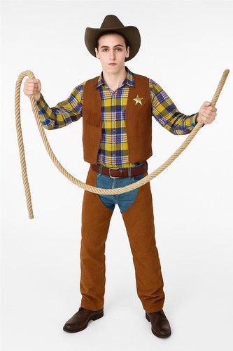 Cowboy kostüm herren western - cowboy,