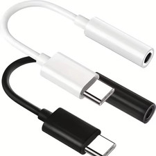 USB Type C auf 3.5 mm Klinkenbuchse Audio AUX Adapter Kopfhörer