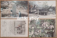 # Kiautschou - 4 jap. Ansichtskarten aus Tsingtau von 1905-1913