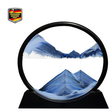 3D Sanduhr Drehbar Glasrahmen