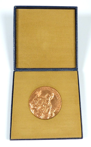 Große bronzemedaille - große,