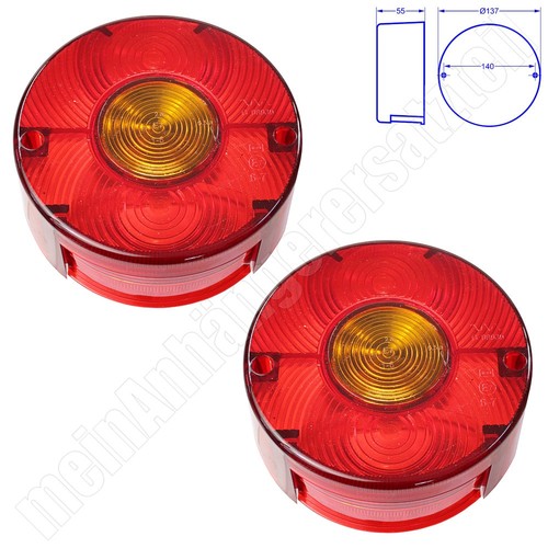 Lichtscheiben ersatzglas - 2x,