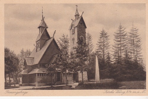 Riesengebirge kirche wang - riesengebirge,