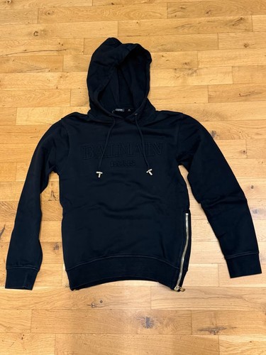 Balmain hoodie pullover - balmain,