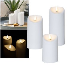 LED Kerze für Außen "3D