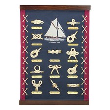 Knoten-Wandbehang Wanddeko aus