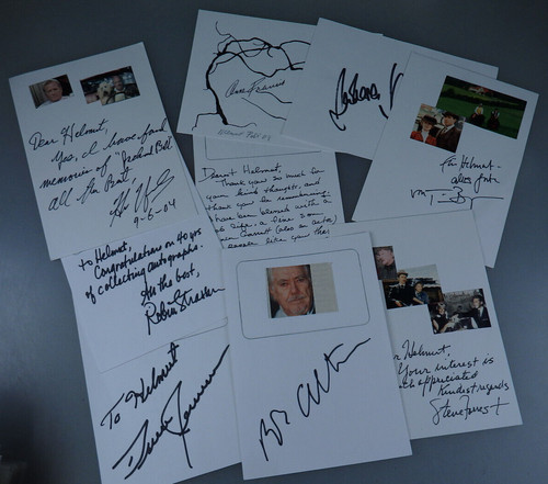 Unbestimmte autogramme - unbestimmte,