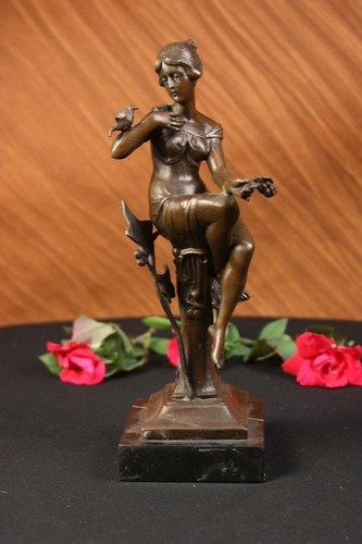 100 bronze signiert dame - signiert,