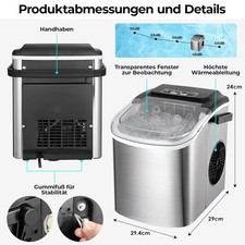 Edelstahl Eismaschine mit
