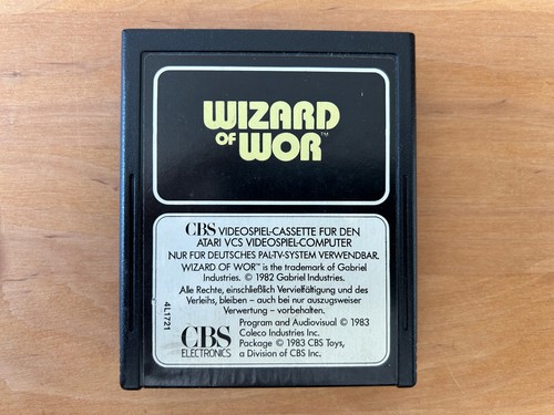 Atari 2600 spiel wizard of - 2600,