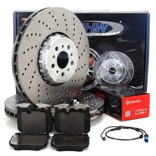 SHW Bremsscheiben + BREMBO