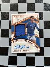 2023-24 Panini Immaculate Memorabilia Auto Alessandro Bastoni /99 Italy