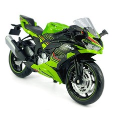 1/12 Kawasaki Ninja ZX-6R Motorrad Modell Die Cast Spielzeug Model Sammlung Grün
