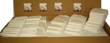Windeln Babywindeln NEWBORN (Gr.0 bis 6) -1A Qualität- ab 0,18 Cent je Windel