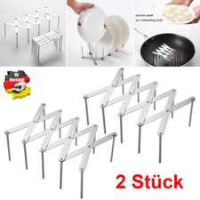 2X Verstellbarer Deckelhalter