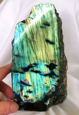 Labradorit Anschliff