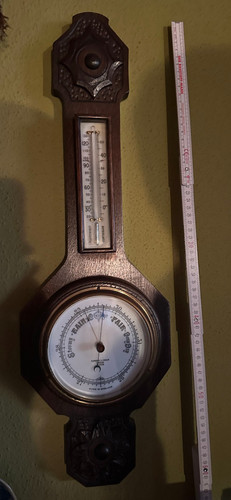 Rar antikes banjo barometer - rar!,