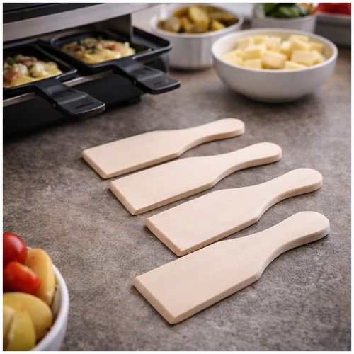 Raclette pfannenwender holz - raclette,