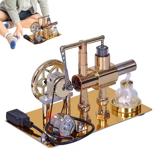 Mini-Heißluft-Stirlingmotor-M