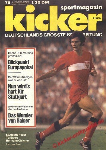 Kicker sportmagazin nr - kicker,