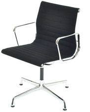 Vitra Charles Eames Aluminium Chair EA 108 Hopsak - schwarz