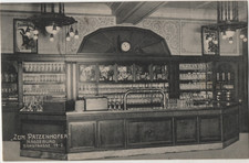AK Magdeburg  - Gaststätte "Zum Patzenhofer" (Theke) 1925