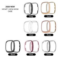 Full Coverage Case for Versa 3/Sense Watch Frame Wear Resistant Durable Shell