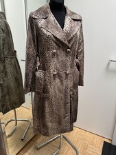 Dorothee Schumacher luxuriöse Trenchcoat , Neu,Gr 3,Seidig, Leopardmuster, 