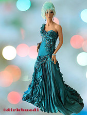  türk.ABENDKLEID - KLEID * LP 399,-€ ROOTSTEIN / HINDSGAUL  SCHAUFENSTERPUPPE* 