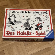 Das Malefiz-Spiel Sheepworld "Ohne dich ist alles doof" von Ravensburger
