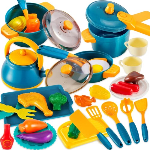 Kinderküche zubehör topfset - kinderküche,