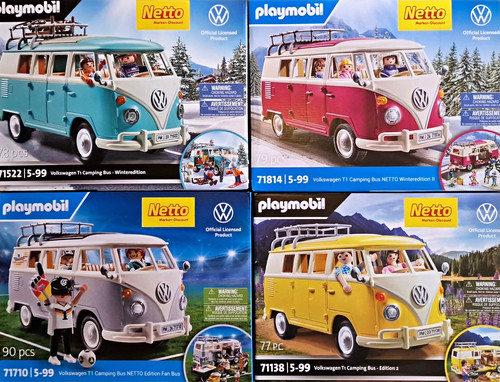 Playmobil volkswagen bus - playmobil, t1