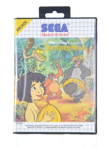 Das dschungelbuch sega master - das,