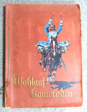 Zigaretten Bilder Album Wohlauf Kameraden Uniformen Deutsch Polen Rußland u.a.