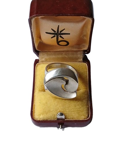 Modernist ring 835er - 835er, silber